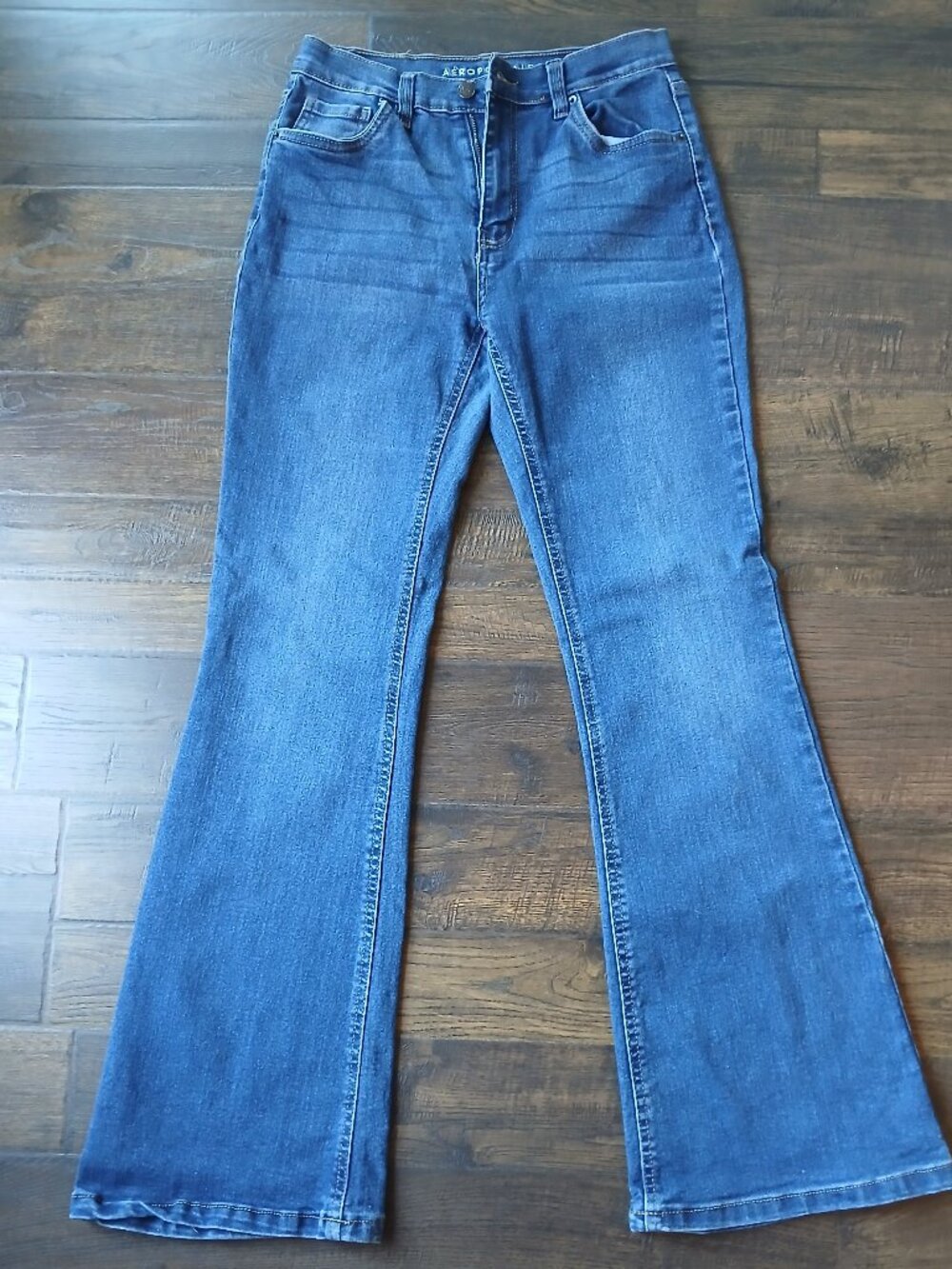 Aeropostale high rise flare jeans